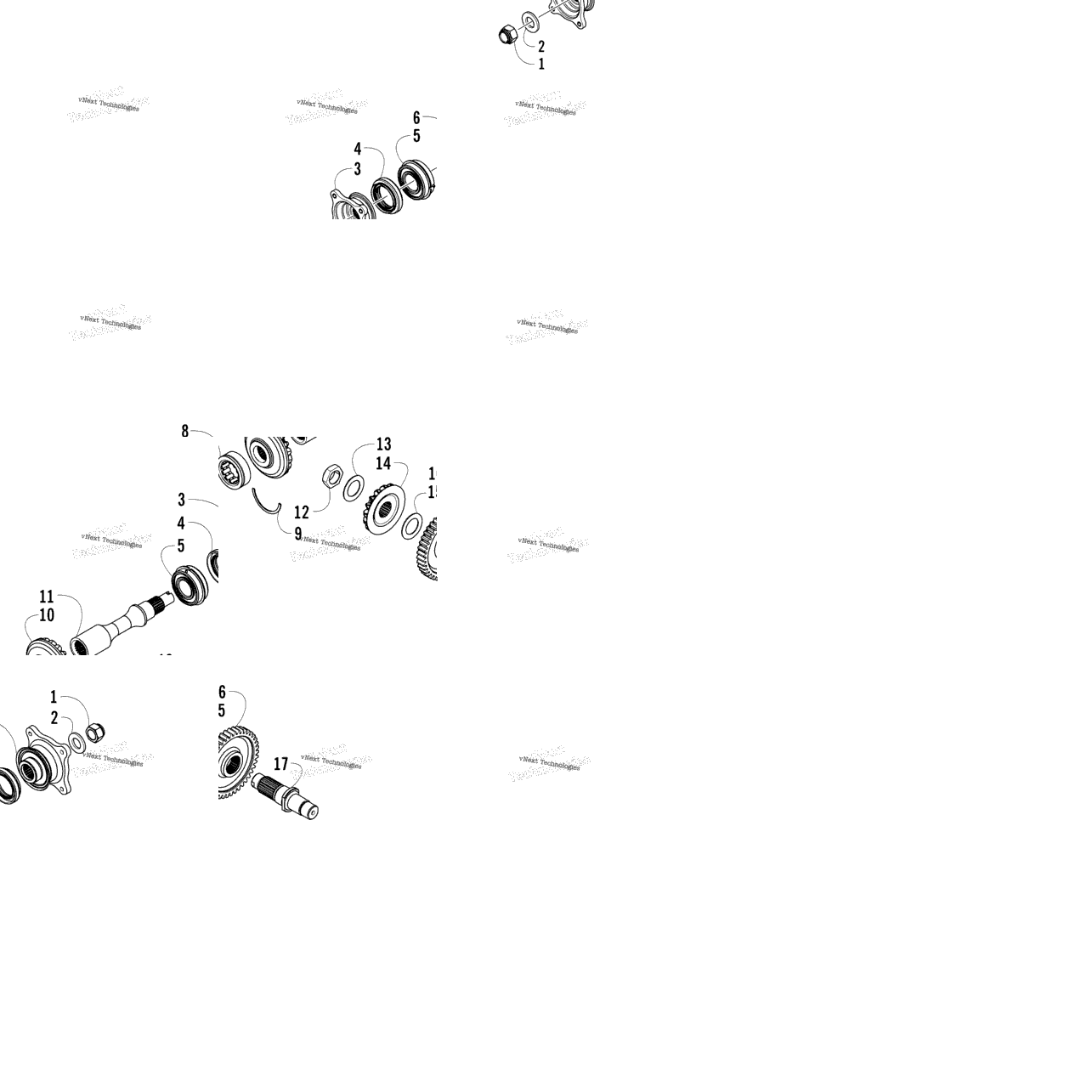Secondary Drive Assembly