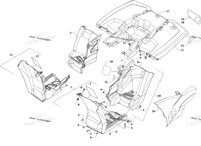 Rear Body Panel Assembly