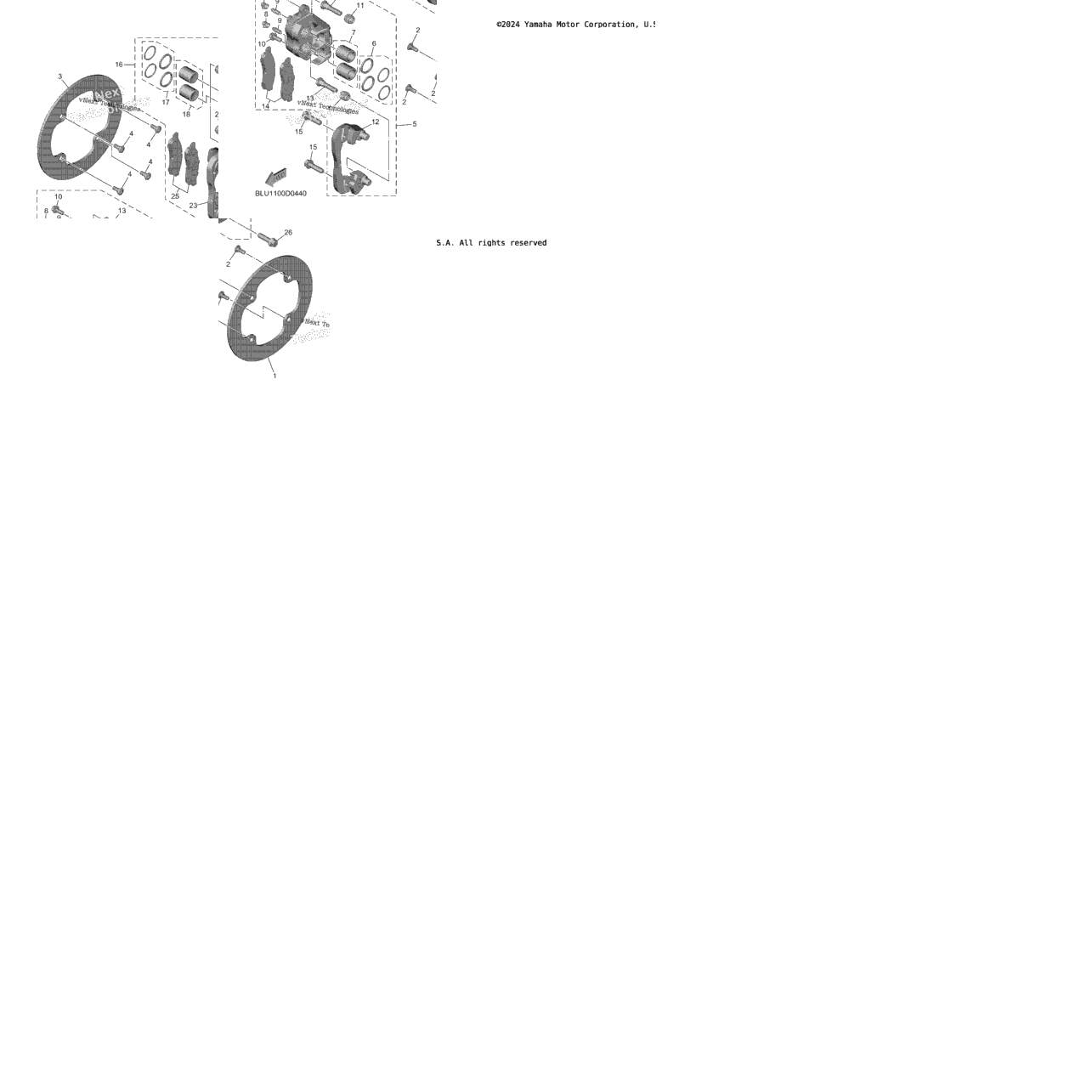 Rear Brake Caliper