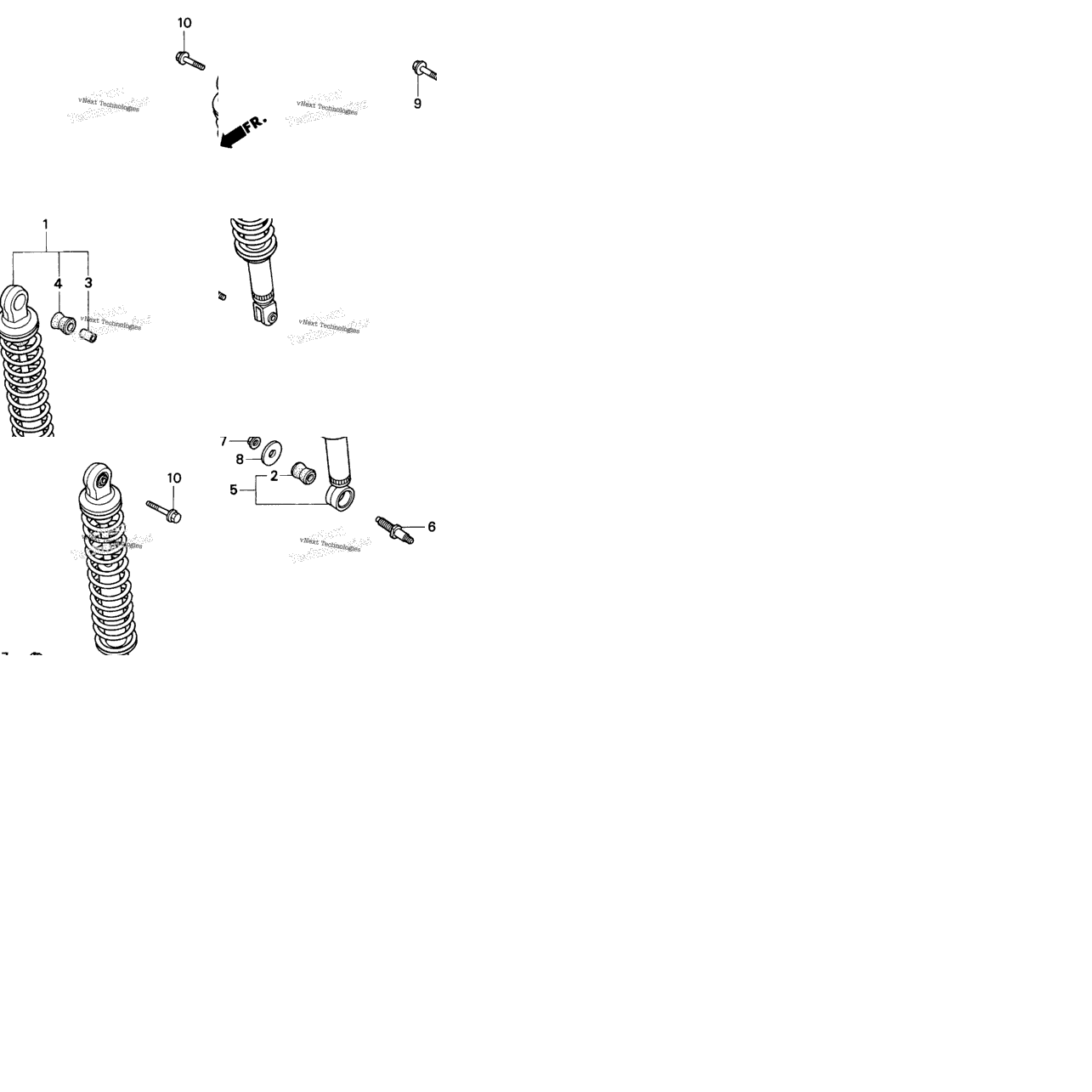 Rear Shock Absorber