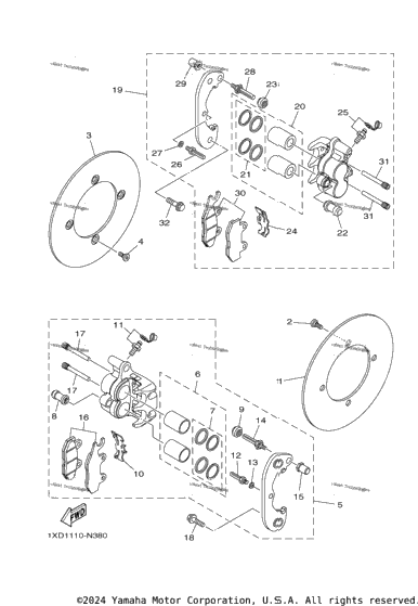 Rear Brake Caliper