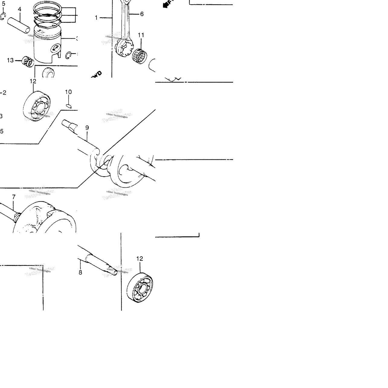 Crankshaft + Piston