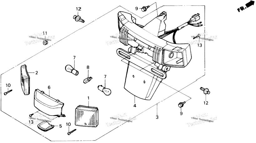 Rear Combination Light