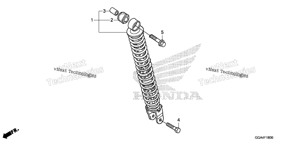 Rear Shock Absorber