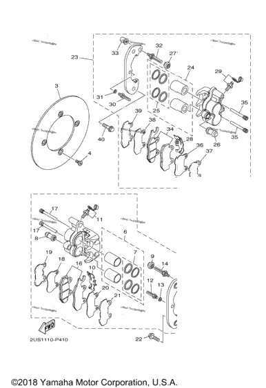 Rear Brake Caliper