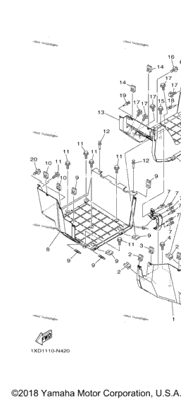 Stand Footrest