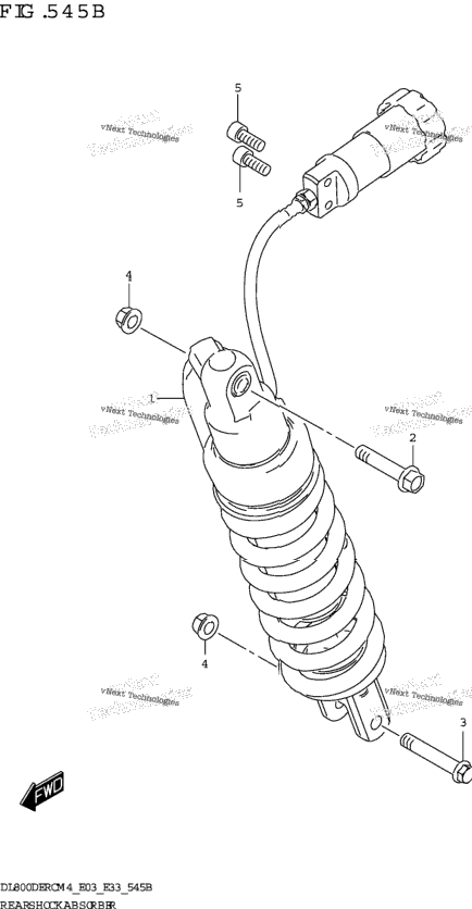 Rear Shock Absorber