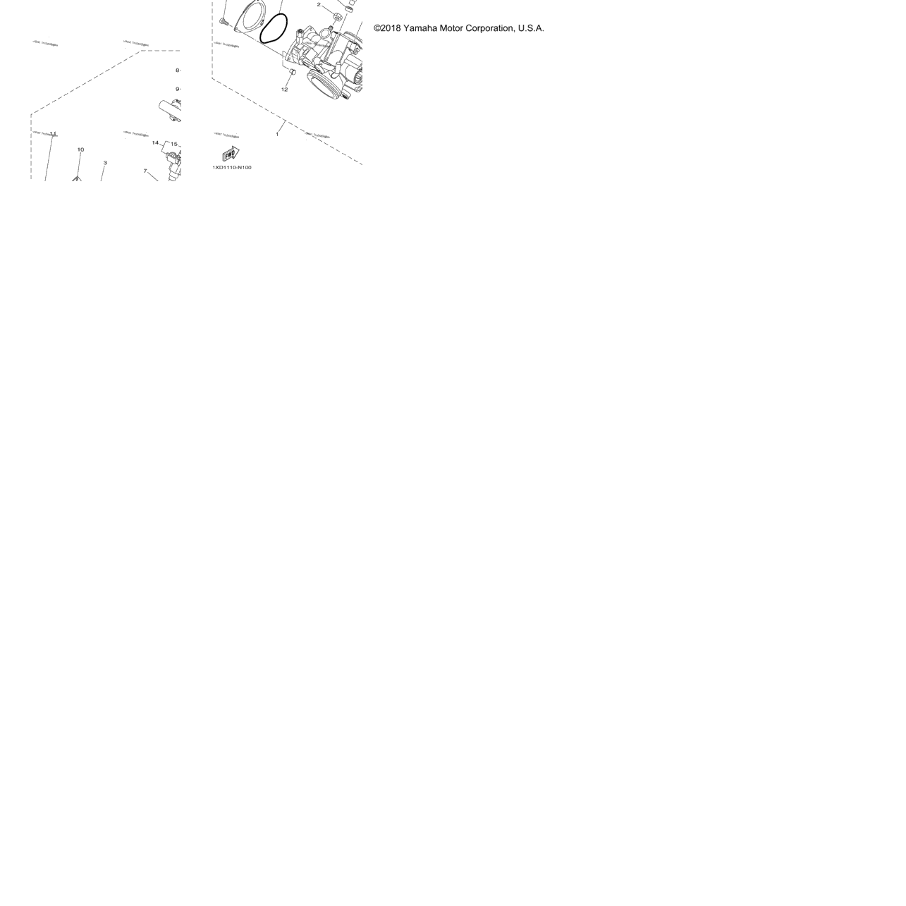 Throttle Body Assy 1