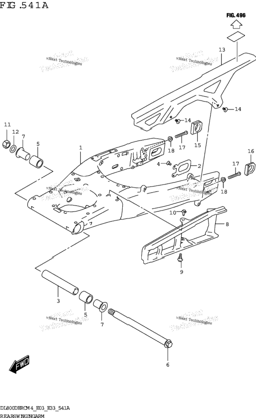 Rear Swingingarm