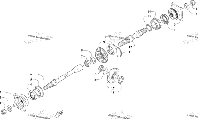Secondary Drive Assembly