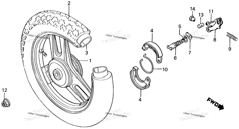 Rear Wheel