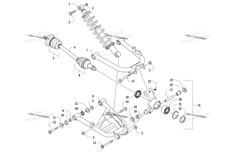 Rear Suspension Assembly