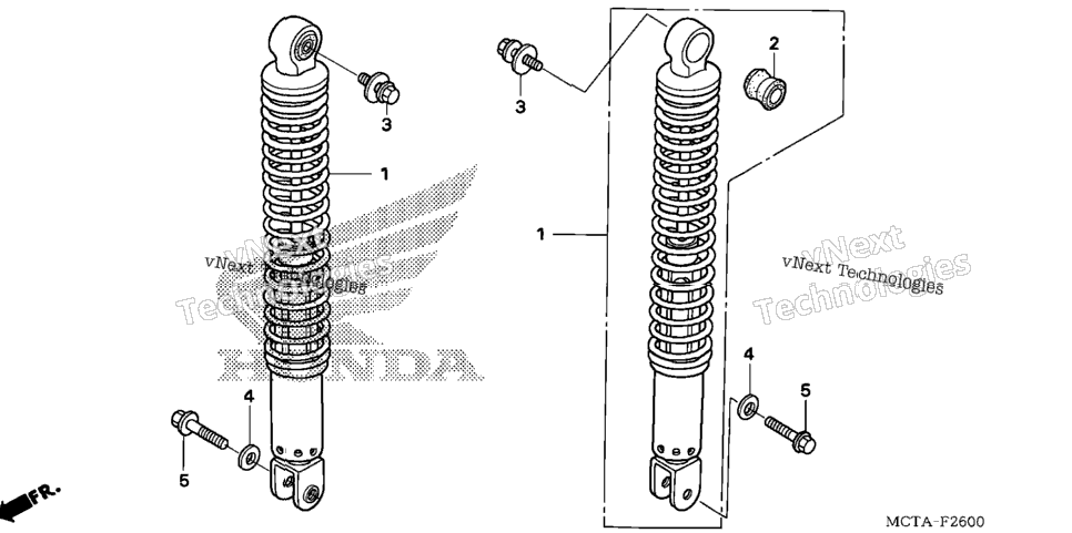 Rear Shock Absorber