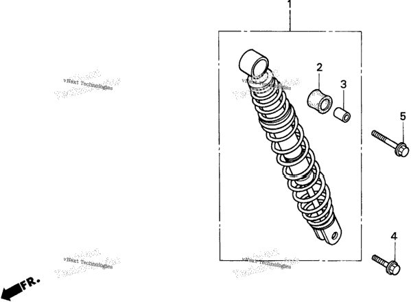 Rear Shock Absorber
