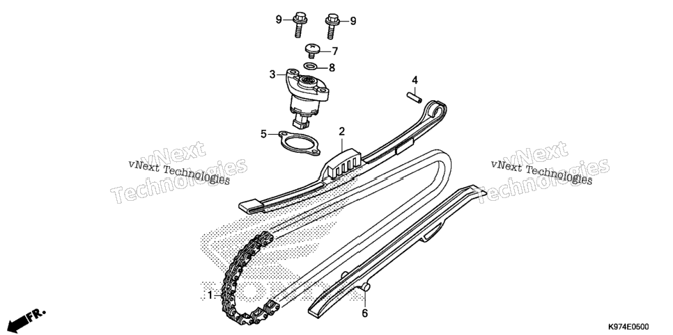 Cam Chain@Tensioner