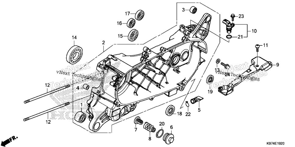 Left Crankcase