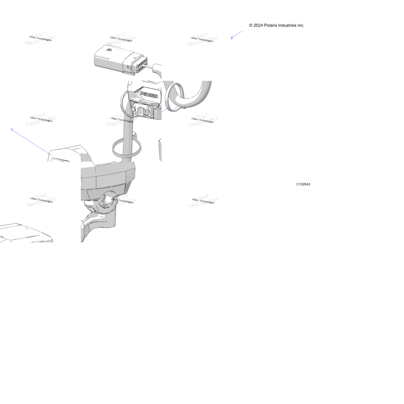 Steering, Controls, Throttle Asm. & Cable