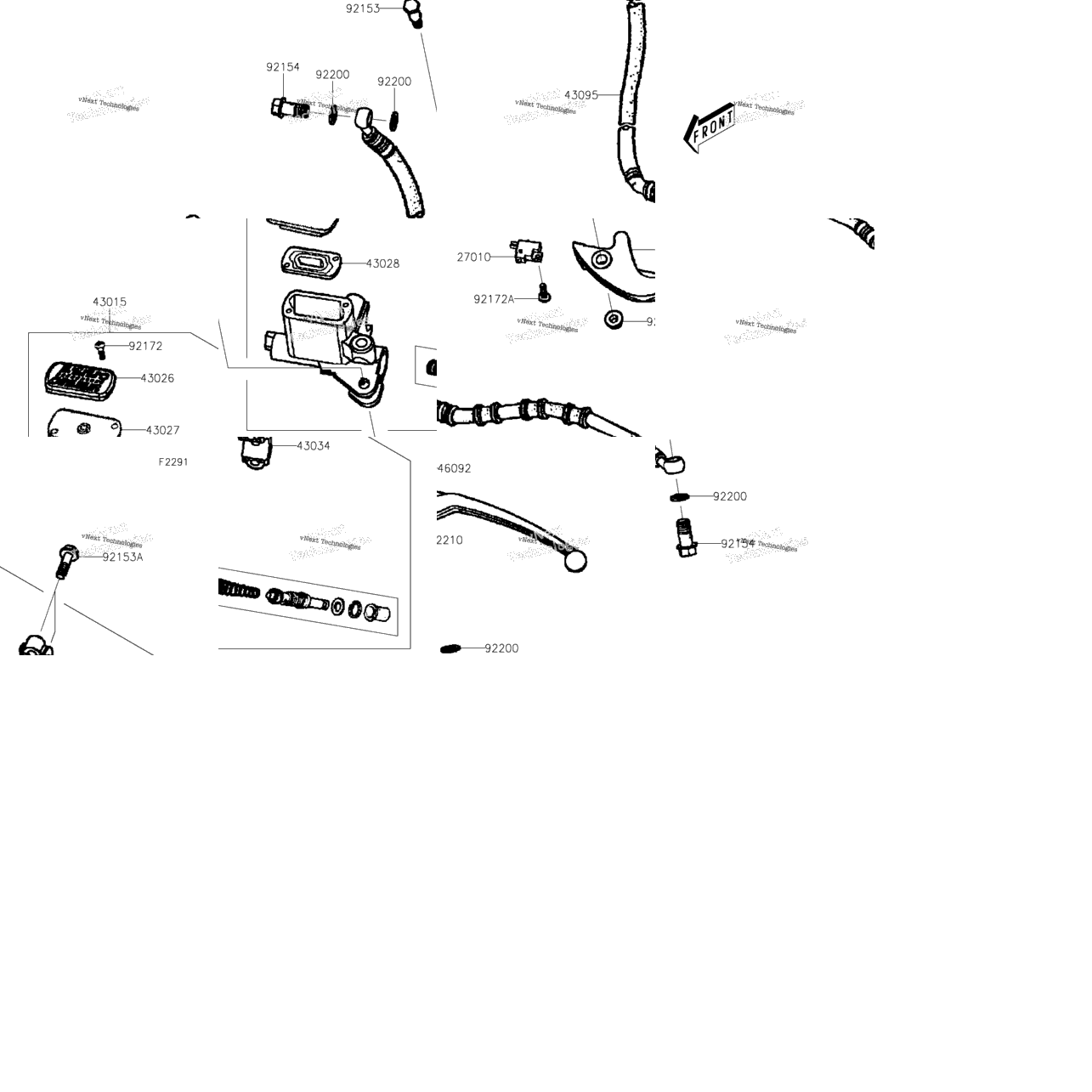 Front Master Cylinder