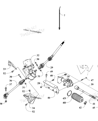 Steering And Shift Assembly
