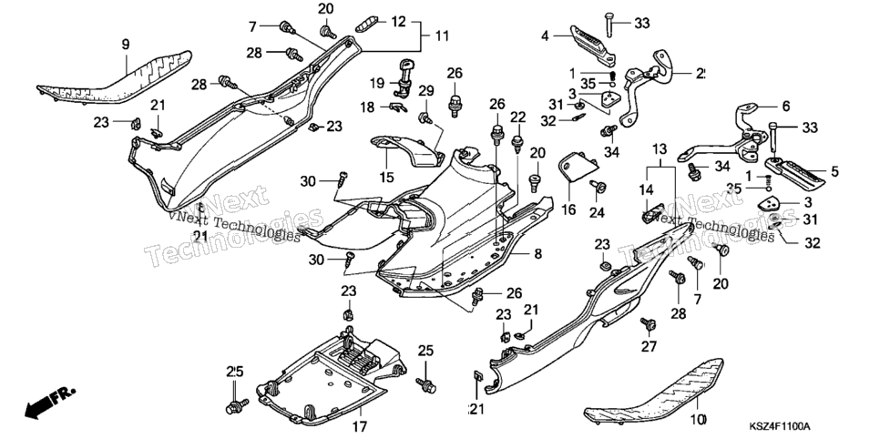 Floor Step + Side Skirt