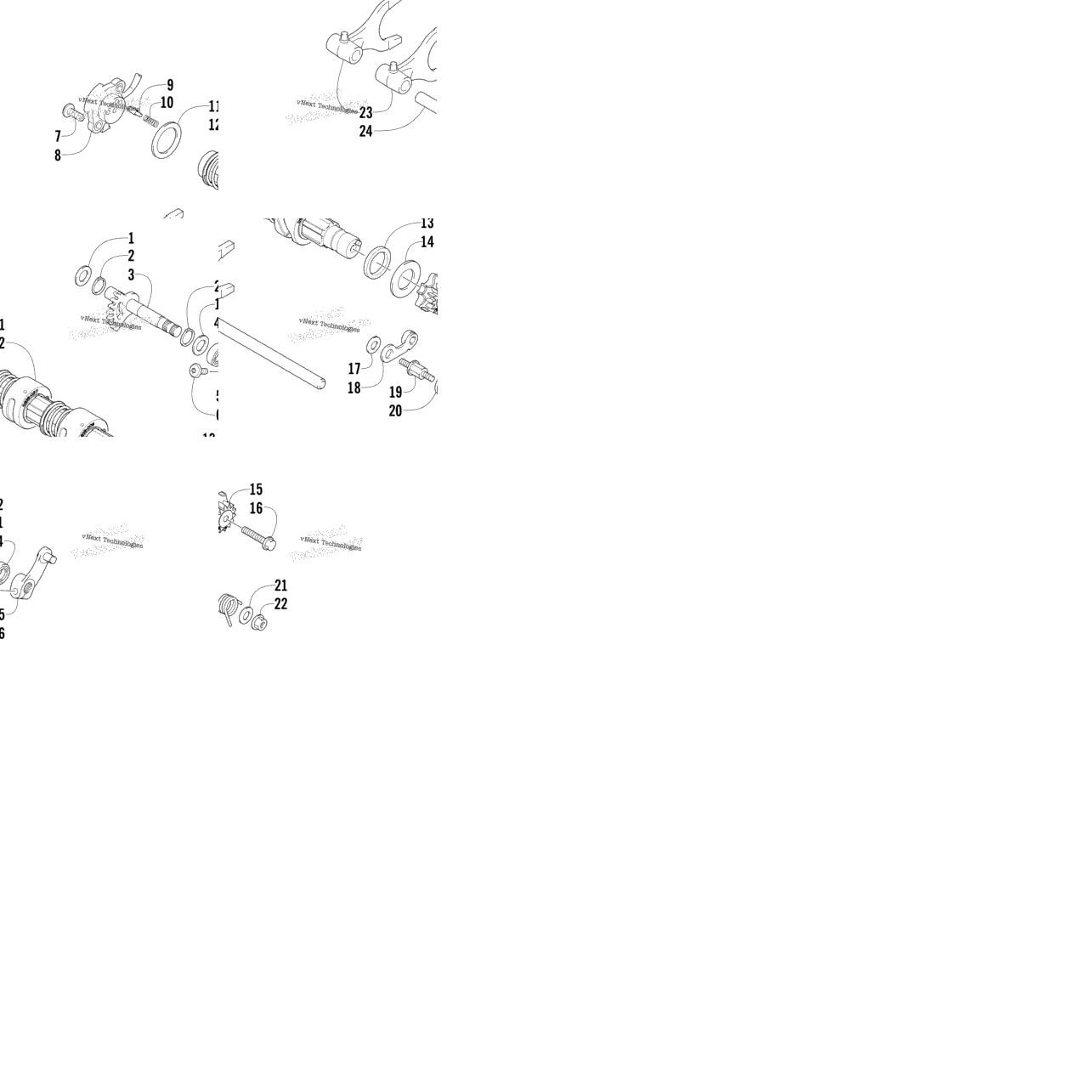 Gear Shifting Assembly