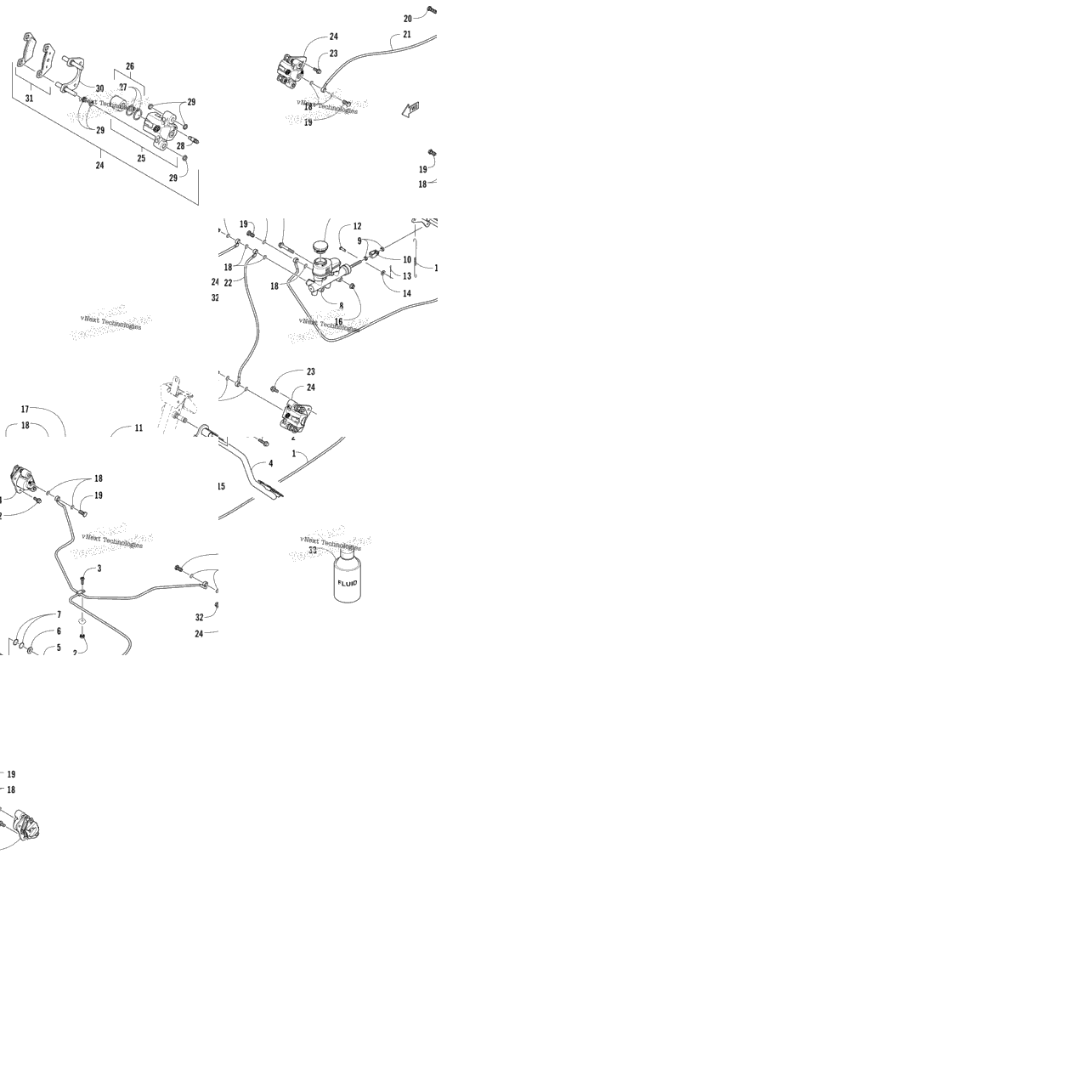 Hydraulic Brake Assembly