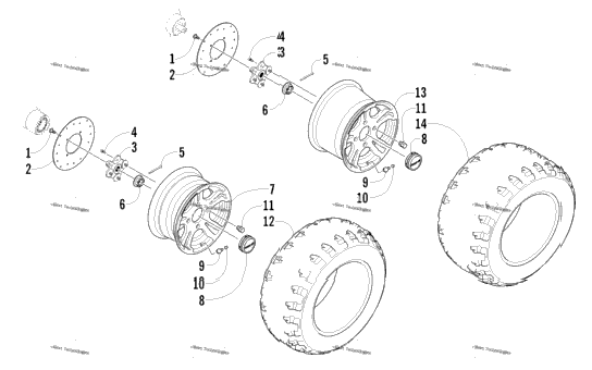 Wheel And Tire Assembly