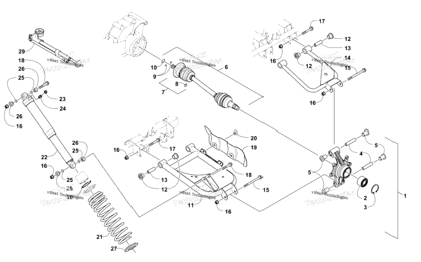 Rear Suspension Assembly