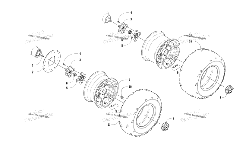 Wheel And Tire Assembly