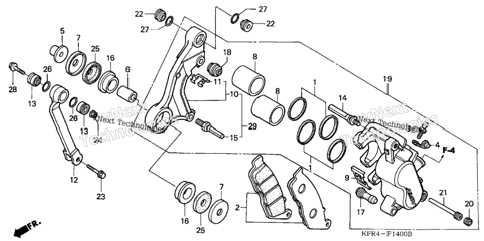 Front Brake Caliper