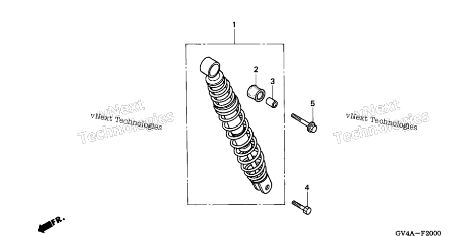 Rear Shock Absorber