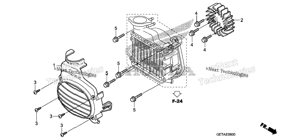 Cooling Fan + Fan Cover