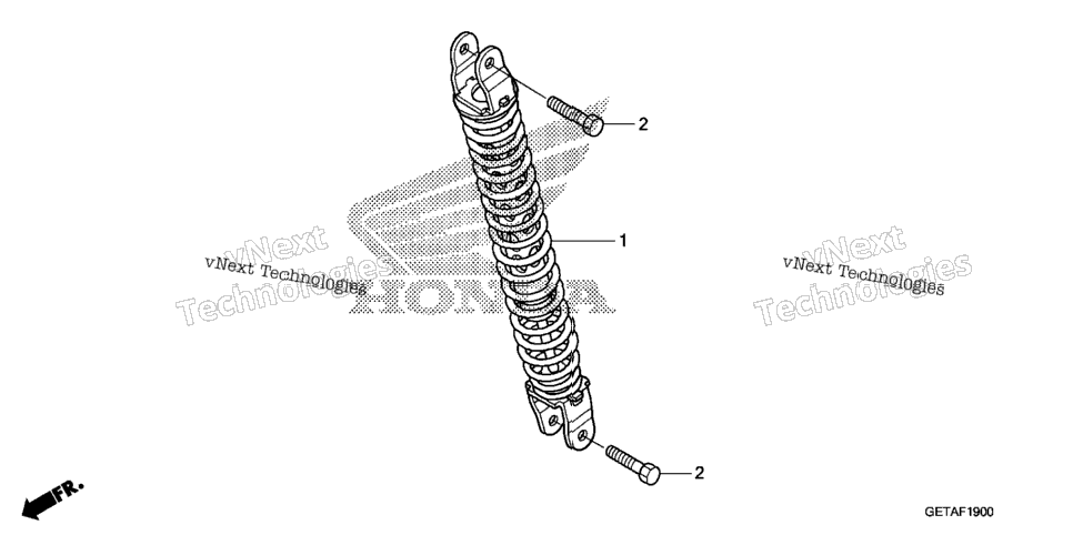 Rear Shock Absorber