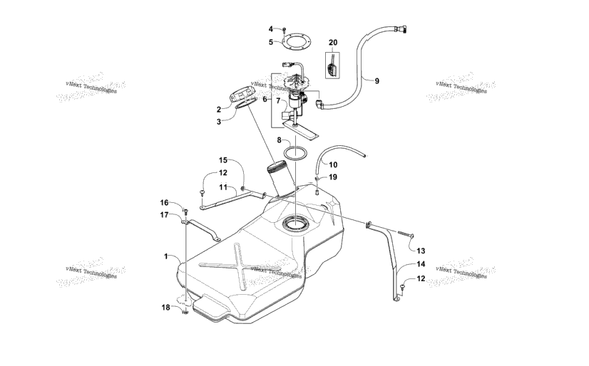 Gas Tank Assembly