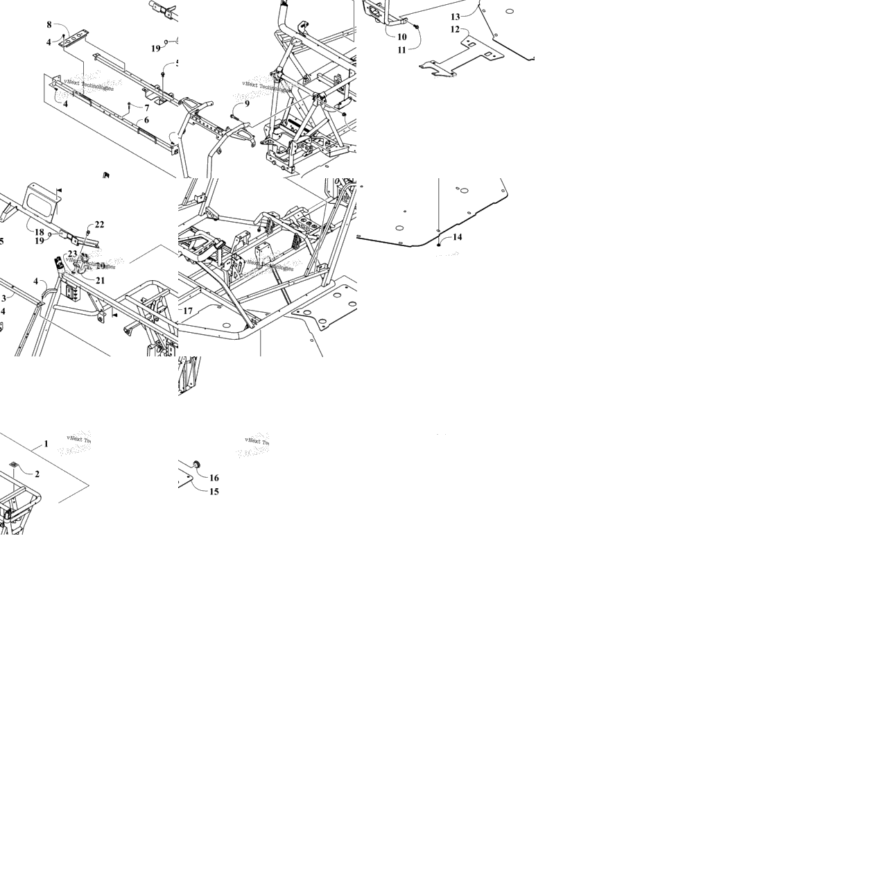 Frame And Related Parts