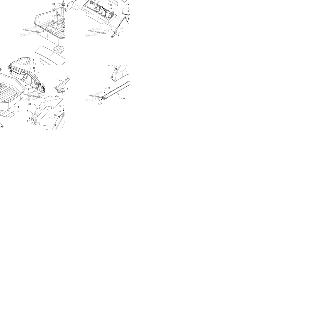 Cargo Box And Rear Body Assembly