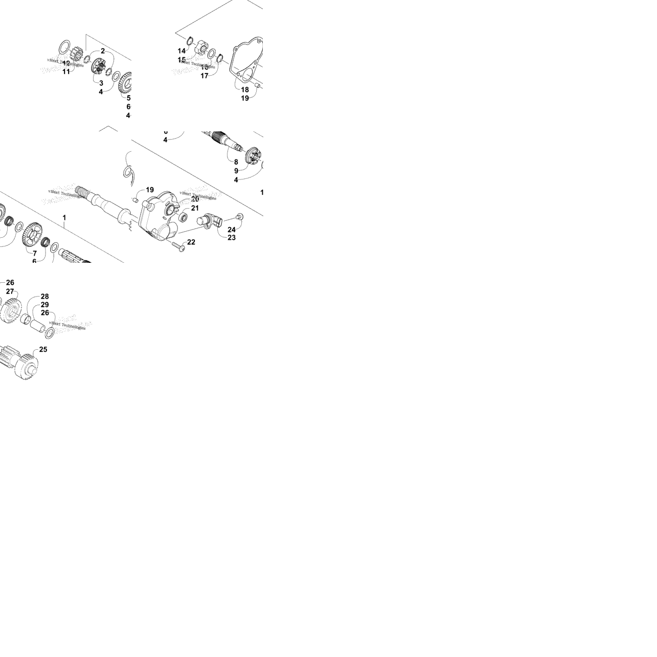 Secondary Transmission Assembly