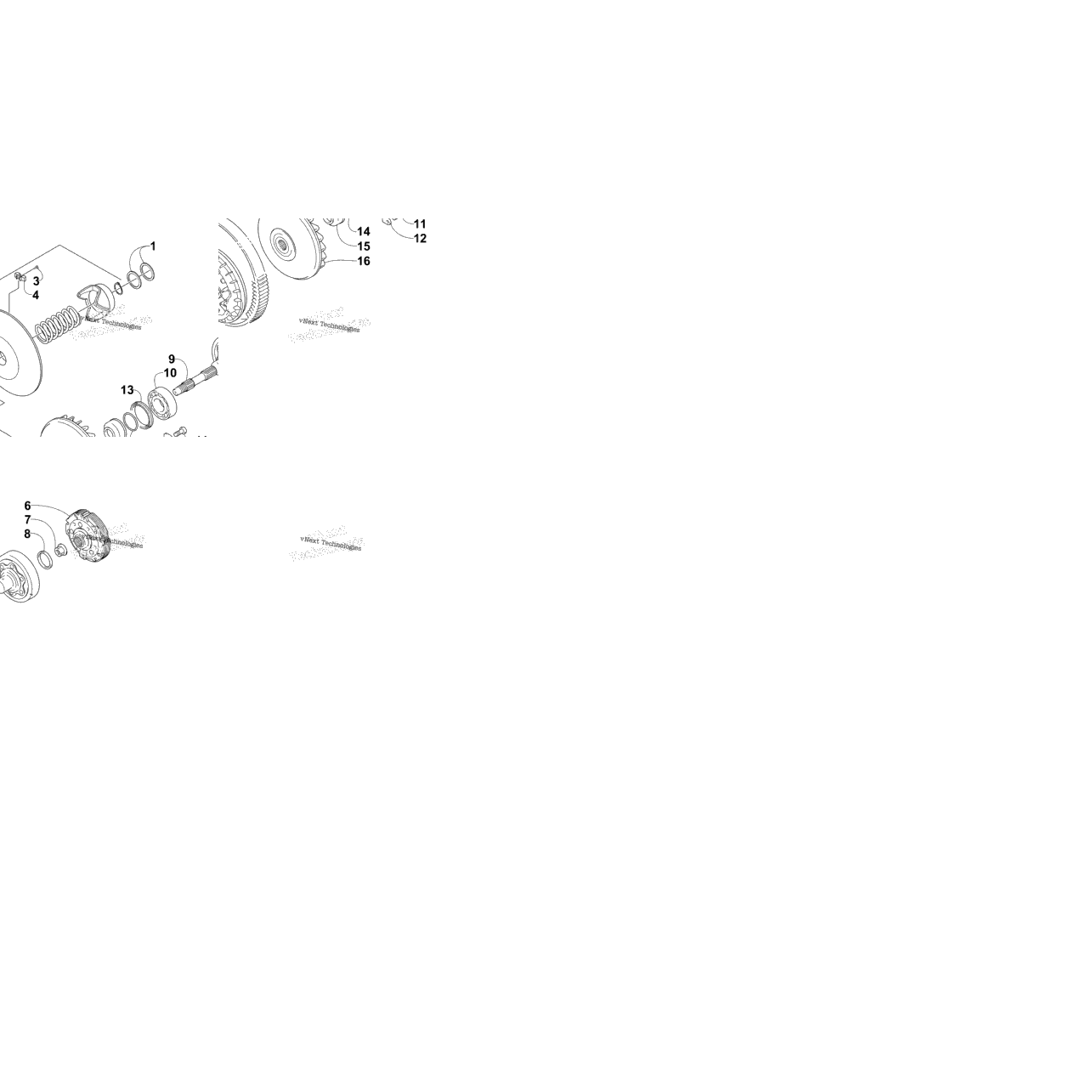 Transmission Assembly (Engine Serial No. 20044790 And Up)