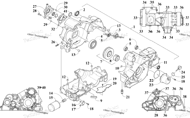 Crankcase Assembly