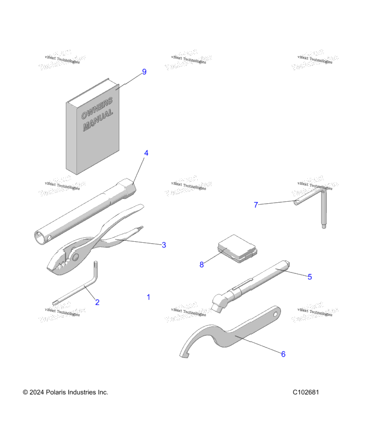 Reference, Tool Kit And Owners Manual