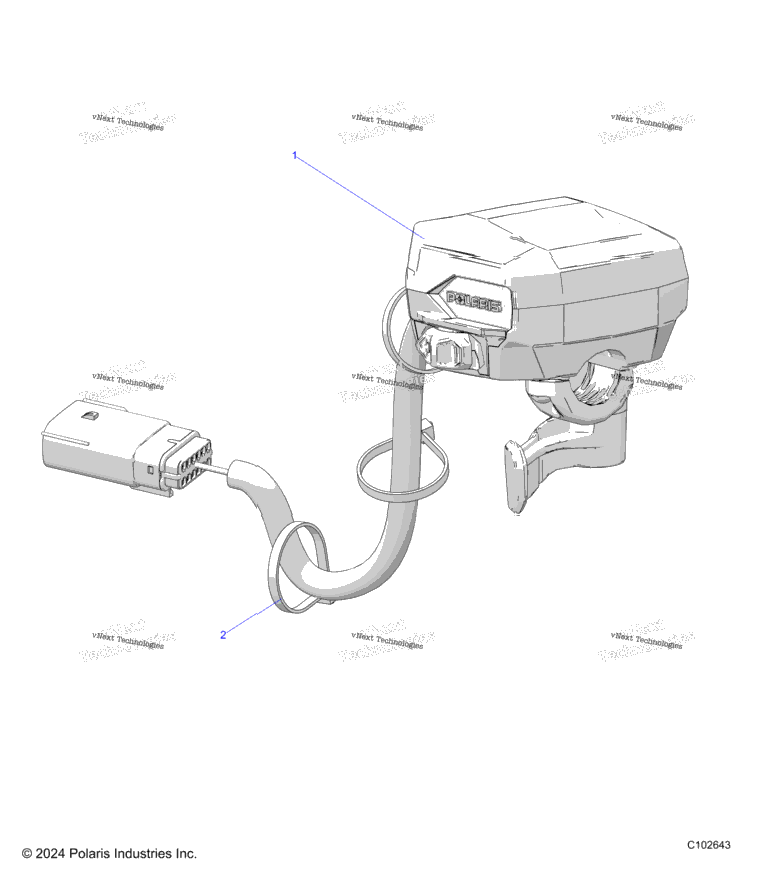 Steering, Controls, Throttle Asm. & Cable