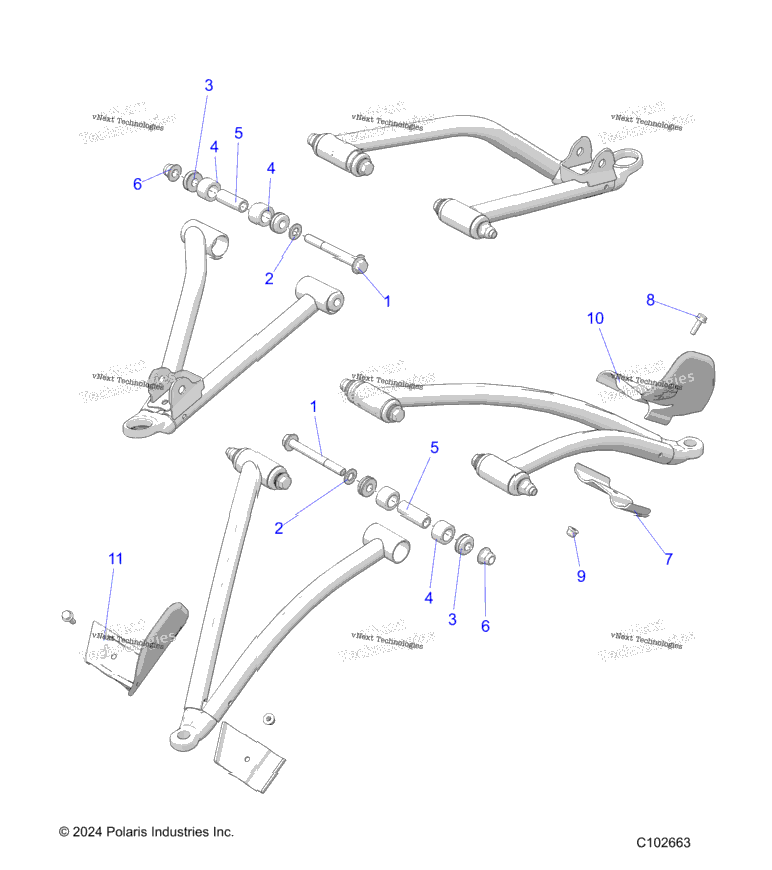 Suspension, Front Aarm Mounting