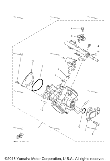 Throttle Body Assy 1