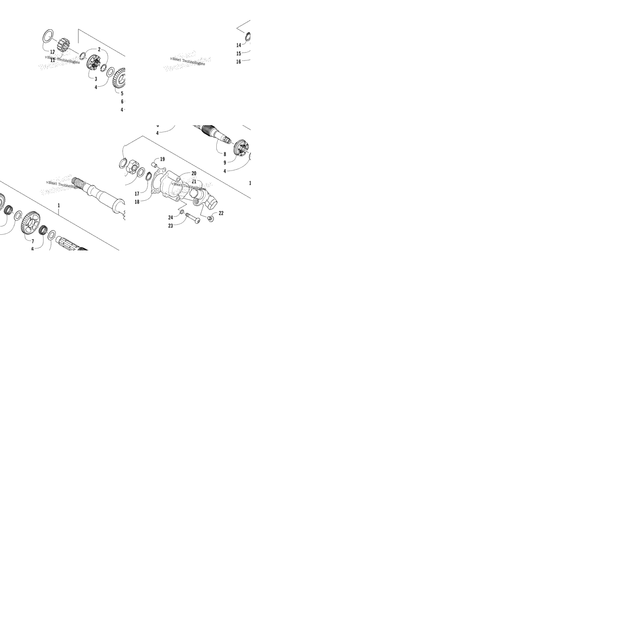 Secondary Transmission Assembly