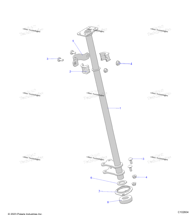 Steering Post A24sda57a5