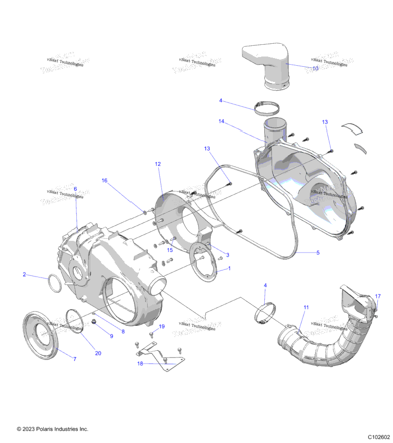 Body, Clutch Cover
