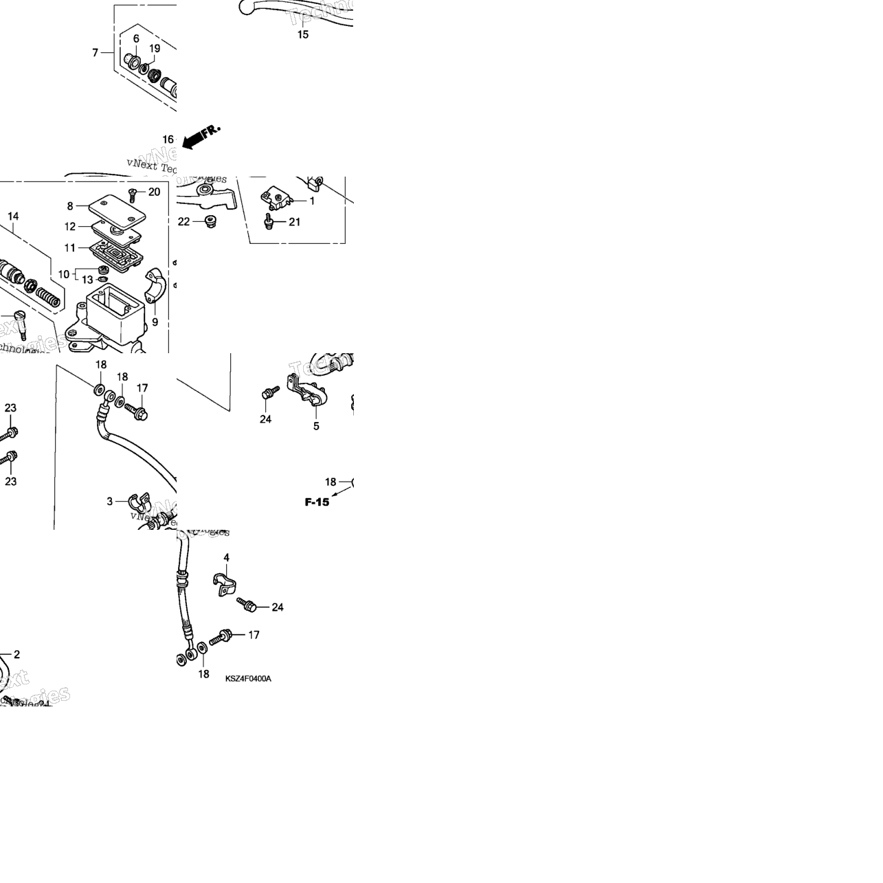 Front Brake Master Cylinder