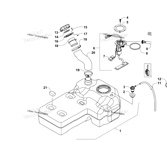 Gas Tank Assembly