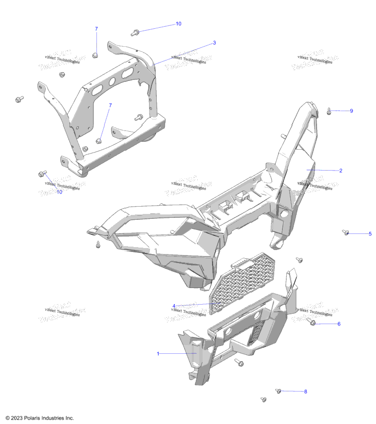 Body, Front Bumper & Mounting
