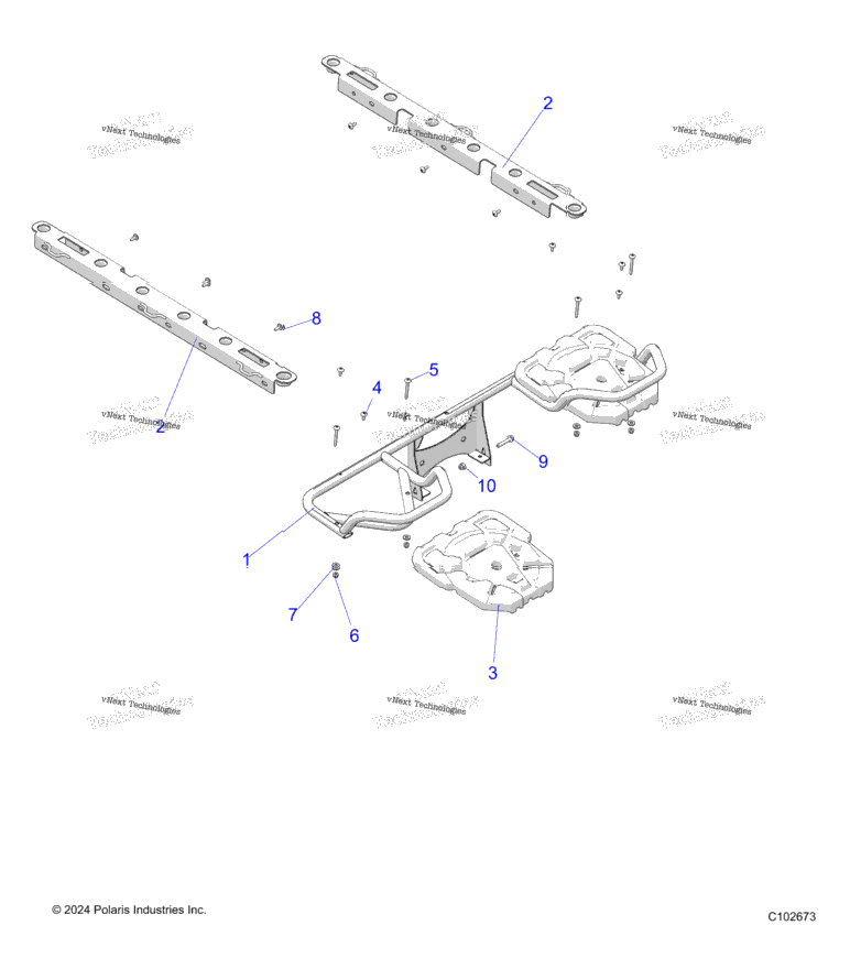Body, Rear Rack & Box Side Rails